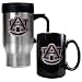 Auburn Tigers Stainless Steel Travel Mug & Ceramic Mug Set NCAA College Athletics
