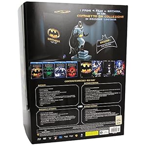 Batman Collection 1989 - 1997 (cofanetto da collezione edizione limitata) (4BRD+4DVD+statuetta) [(c