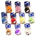 Disney Club Penguin 2 Inch Plush Puffle Clip On Complete Set of 10 [Toy]