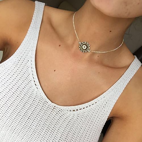 MANDALA FLOWER CHAIN BOHO GRUNGE