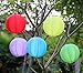 HKBAYI 3PCS/set 30cm Solar Powered Hanging Oriental 12