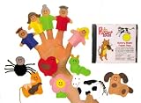 Nursery Rhymes Finger Puppet and CD Set