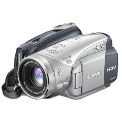 Canon HV20 HD-Camcorder (miniDV, 10-fach opt. Zoom, 6,9 cm (2,7 Zoll) Display, Bildstabilisator, HDV 1080i)