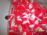 BAG OF 50 FOAM FLOATS ALL NEW! 3