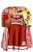 Rubies High School Musical Cheerleader Dress-Up Set Dress and Play Collection, Size 4 to 6