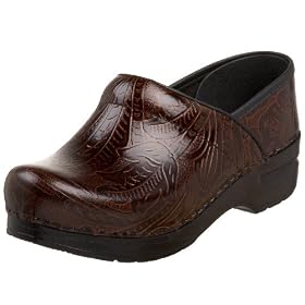 Amazon.com: Dansko Women's Professional Tooled Clog: Shoes