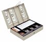 MMF Industries Steel Cash Box with Combination Lock and Handle, Sand (221619003)