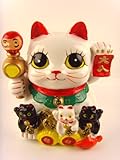 Maneki Neko Ceramic Fotune Cat Banker