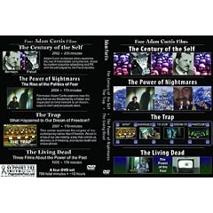 Four by Adam Curtis: Power of Nightmares, Century of Self, The Trap, The Living Dead [4-DVD set in Amaray Case, PAL]