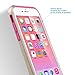 ULAK iPhone 6s Case, iPhone 6 Case, Colorful Series Slim Hybrid Dual Layer Scratch Resistant Hard Back Cover Shock Absorbent TPU Bumper Case for Apple iPhone 6/6s 4.7 inch (Gold/Rose Red)