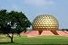 India, Auroville, Matrimandir Meditation Place - 24"W x 16"H - Peel and Stick Wall Decal by Wallmonkeys
