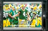2007 Upper Deck First Edition #34 Brett Favre Green Bay Packers Football Card - Mint Condition - In Protective Display Case !
