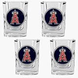 Review Great American Products  / Los Angeles Angels of Anaheim 4 Piece Square Shot Glass Set