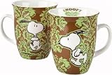 Eigenschaften UnitedLabels / Peanuts, Snoopy Kakao Tasse 350 ml /grün-braun