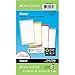 Day-Timer Note Pads, Undated, Portable Size 3, 3.75 x 6.75 Inches, Flavia, Assorted Colors (09610)
