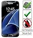 Fenix - Samsung Galaxy S7 [0.26mm Thickness] 9-H Premium Tempered Glass Screen Protector/Ultra High Definition Invisible, Clear Transparancy, Oleophobic Coating and Anti-Bubble Crystal Shield