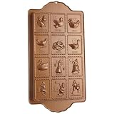 Chicago Metallic 12 Days of Christmas Cookie Candy Pan