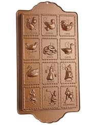 Buy Chicago Metallic 12 Days of Christmas Cookie, Candy, Shortbread and Springerle...