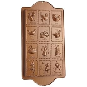 Buy Chicago Metallic 12 Days of Christmas Cookie, Candy, Shortbread and Springerle... now!