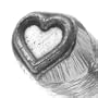 Contemporary Heart Outline Punch For Stamping Metal 1/4 Inch 6mm (1)
