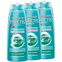 Garnier Fructis Antischuppen Shampoo for Men 250 ml, 3er Pack (3 x 250 ml)