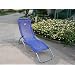 Ambientehome 70464 B�derliege Gartenliege Relaxliege, Textilene, blau