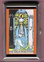 THE HIGH PRIESTESS TAROT CARD COIN GUITAR PICK PILL BOX