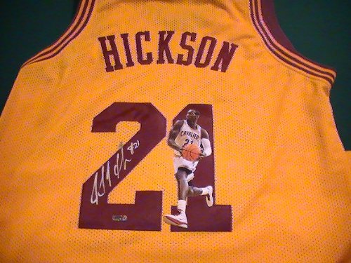 JJ HICKSON SIGNED AUTOGRAPHED JERSEY CLEVELAND CAVALIERS COA + PROOF PHOTO
