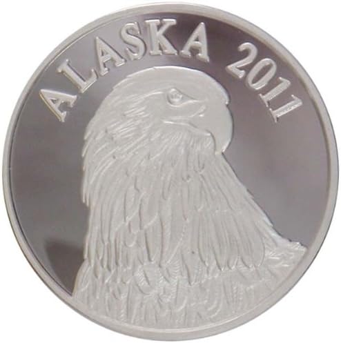 Alaska Mint 2011 Eagle Proof Medallion .999 1 Troy Oz