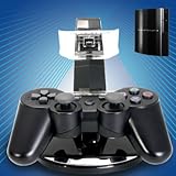 Dual USB Charging Charger Dock Stand For PlayStation 3 PS3 Controller