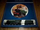 HORNBY OO GAUGE GWR KING HENRY V1 LOCOMOTIVE PLUS ROYAL DOULTON COMMERATIVE PLATE 50TH AVVIVERSARY WITH CERTIFICATE