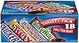 MARS Chocolate Singles Size Candy Bars Variety Pack 33.31-Ounce 18-Count Box