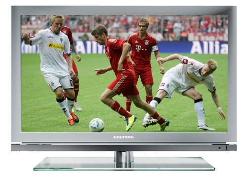 Grundig 26 VLE 8100 SG 66 cm (26 Zoll) LED-Backlight-Fernseher, Energieeffizienzklasse B (HD-Ready, DVB-T/C/S2) silber