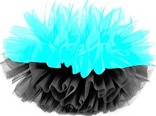 Turquoise and Black Halloween Tutu