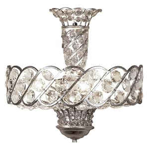 Eurofase 17472-012 Catara 2-Light Wall Sconce, Silver by Eurofase
