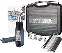 Steinel, Plastic Welding Kit HL 2010 E Heat Gun Includes Case, Applications Book, 39mm Reflector Nozzle, 9mm Reducer Nozzle, Welding Rod Tip, Plastic Welding Rod Assortment