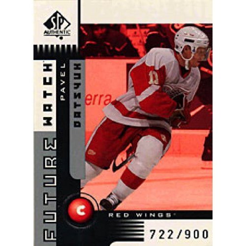 Pavel Datsyuk 2002 Upper Deck Future Watch Rookie Card 722/900 - NHL Kid's Toys