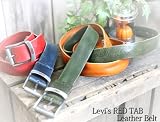 【メンズ＆レディース】Levi's (リーバイス)RED TABローラーピンバックルレザーベルト(7221603)(牛革) levi red