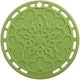 Le Creuset Silicone 8" Round French Trivet, Palm