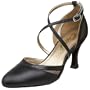 Capezio Women's BR25 Vivian 2.5" Ballroom Shoe,Black,6 M US