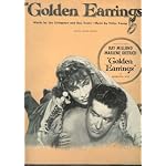 Golden Earrings (Cover Photo: Ray Milland and Marlene Dietrich) book cover