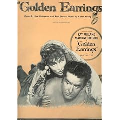 Golden Earrings (Cover Photo: Ray Milland and Marlene Dietrich)