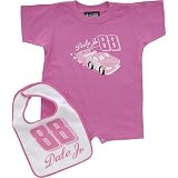 Chase Authentics Dale Earnhardt, Jr. Girls Infant Creeper Set