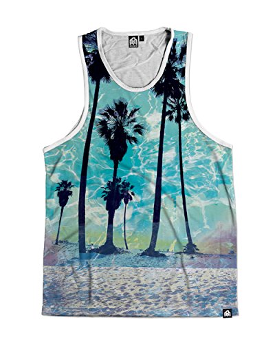 INTO THE AM Summer Haze Premium All Over Print Rave Tank Top