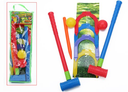 Childrens Toyshop  Toys : Go Active Junior Croquet Clubs Set
