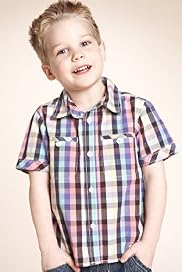 Pure Cotton Short Sleeve Multi Checked Shirt