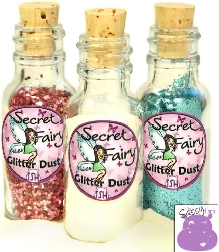 Secret Fairy Glitter Dust Keepsakes by The Sassy Hippo - BLUE Glitter (FDB)