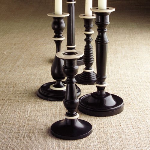 Best Cheap Black and White Candlesticks Set