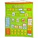 Logitoys - SC28143BS - Jeu Educatif - Calendrier Tissu