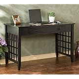 Lattice Computer Desk - Black
